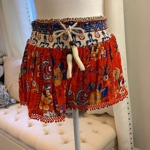 Fun flirty beach shorts